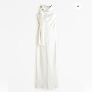 Abercrombie & Fitch Slip Strapless Maxi Dress